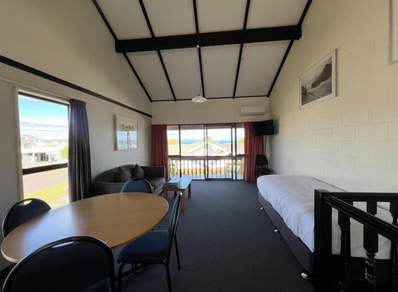 Mountain View Motel Lago Lago Taupo Exterior foto